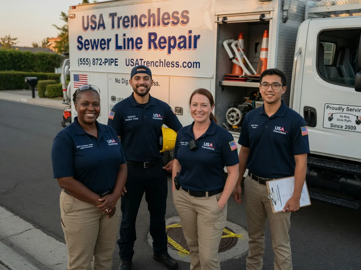 Sewer Line Repair company in Pointblank, TX